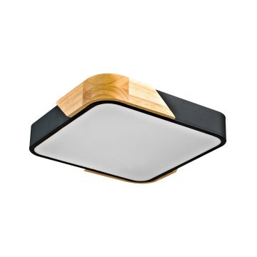 Deckenleuchte Santer PLF-13187-BK-WO 3000K 1x24W/LED 2400lm IP20 von Italux