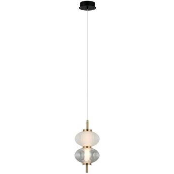 Pendelleuchte Testa PND-84938-2-BK 3000K 1x8W/LED 500lm IP20 von Italux