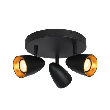 Spot Tino SPL-36748-3R-BK-GD 3x10W/GU10 IP20 von Italux
