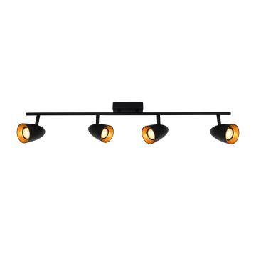 Spot Tino SPL-36748-4-BK-GD 4x10W/GU10 IP20 von Italux