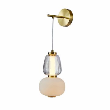 Wandleuchte Eris WL-98374-18W-GD 3000K 1x18W/LED 2235lm IP20 von Italux